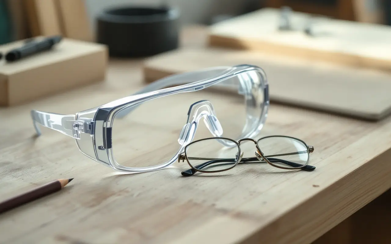 Safety glasses over glasses: how to choose a pair that fits